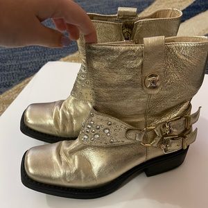 Kids Versace Boots Size 31